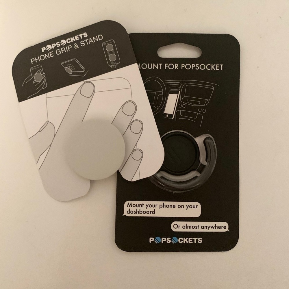PopSocket grip & car mount